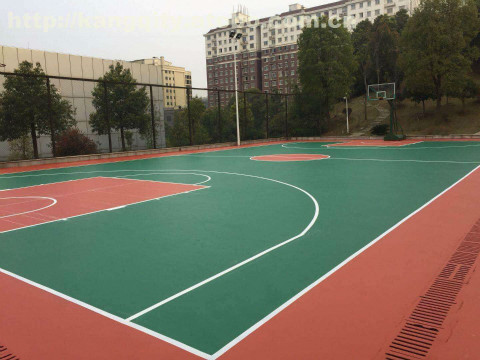 麗水市丙烯酸籃球場